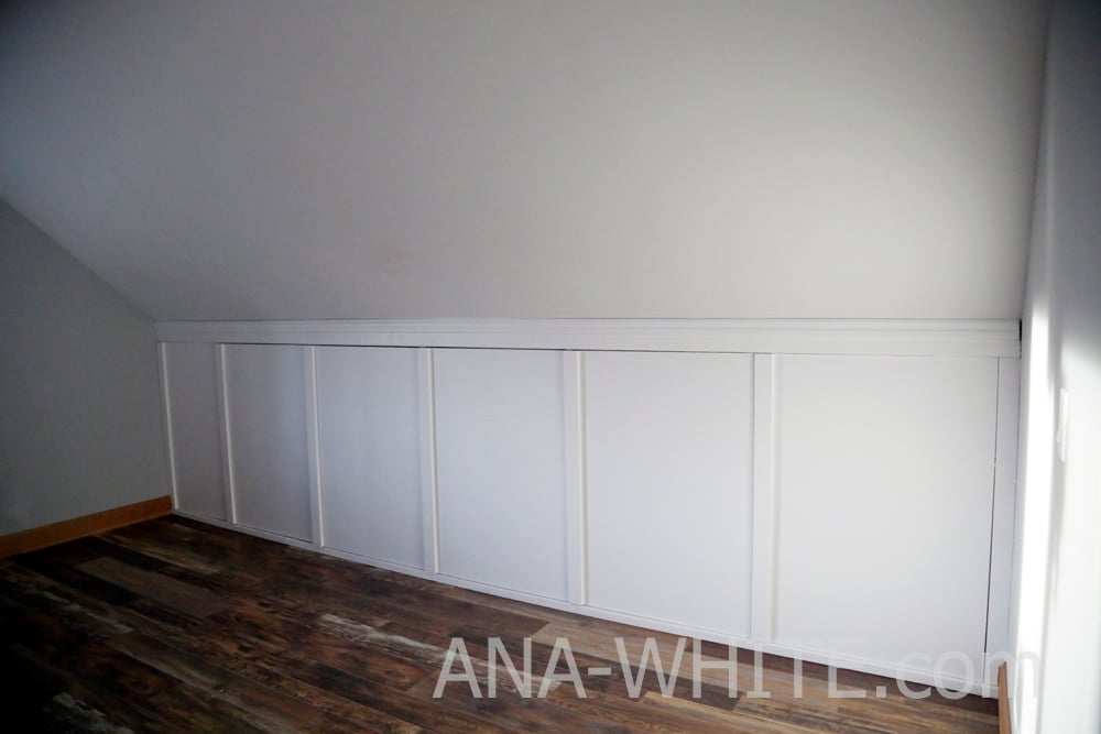 Hidden Door Knee Wall Ana White